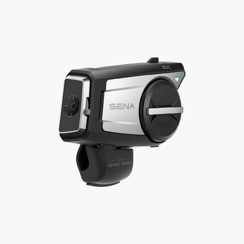 Sena 50C – Motorrad Mesh 3.0 Intercom mit integrierter 4K Kamera & Harman Kardon