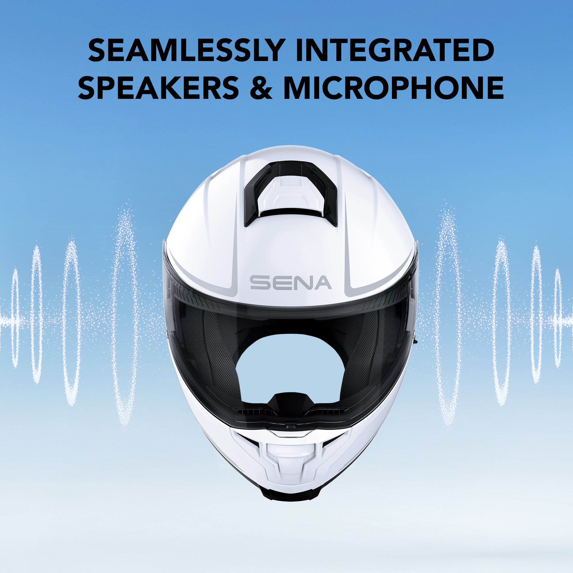 Sena Outrush 2 – Klapphelm mit Mesh 3.0, Wave Intercom & 20h Akku