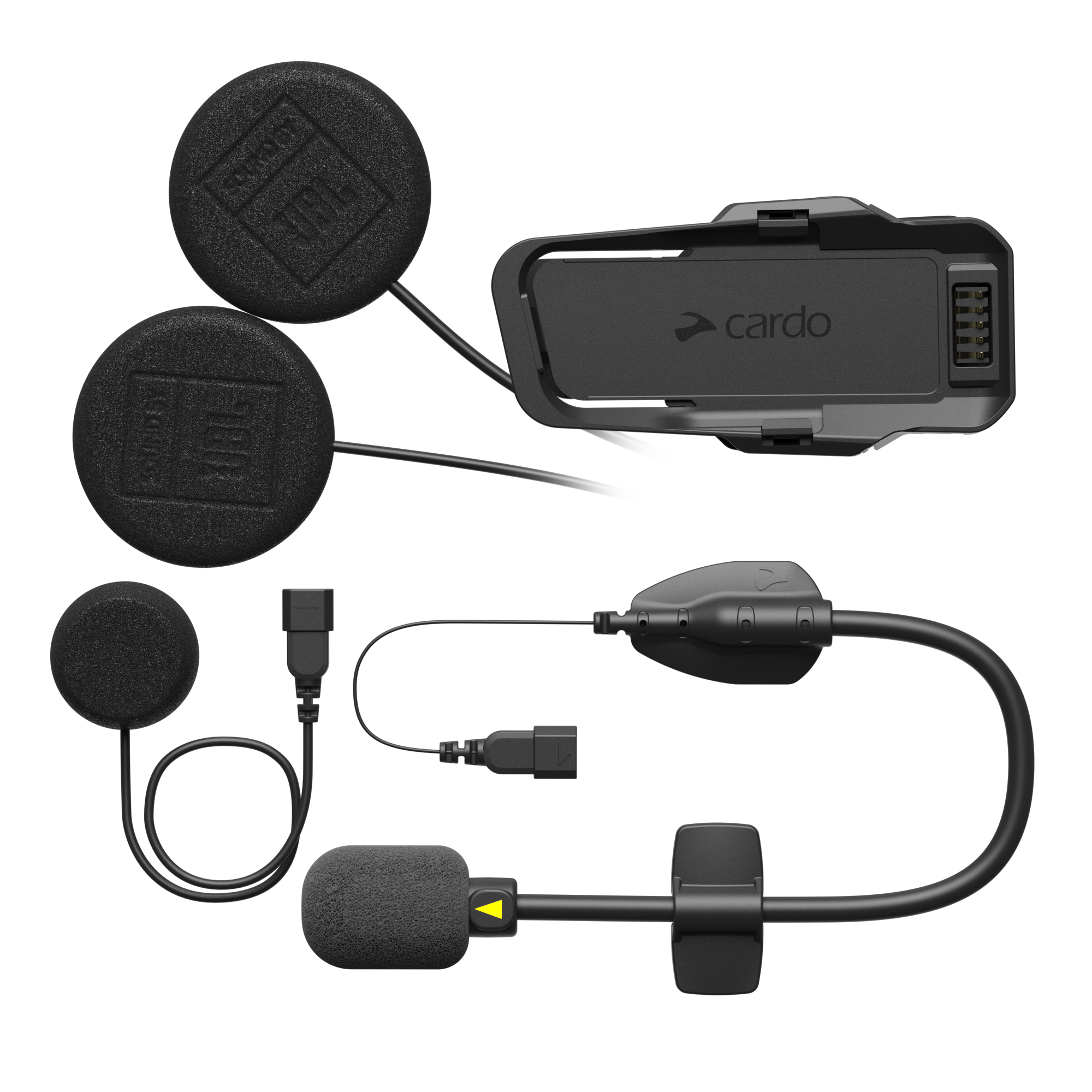 Cardo Packtalk Pro/Edge Helmet Kit – Helm-Erweiterungssets