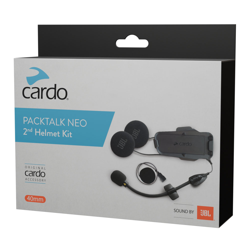Cardo Packtalk Neo/Custom 2nd Helmet Kit – Zweites Helm-Set