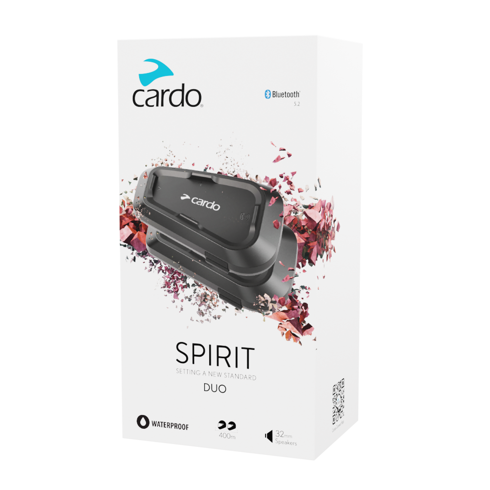 Cardo Spirit – Motorrad Bluetooth Intercom