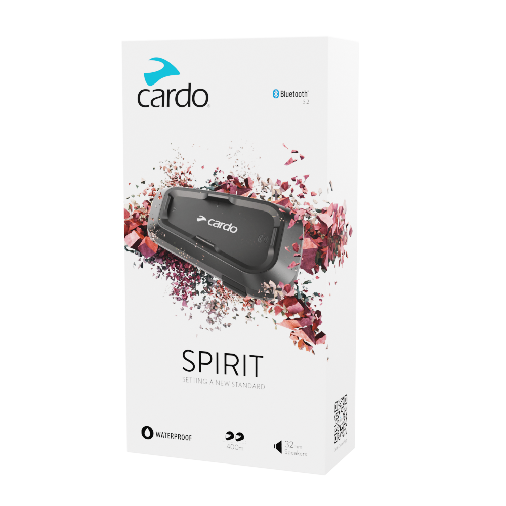 Cardo Spirit – Motorrad Bluetooth Intercom