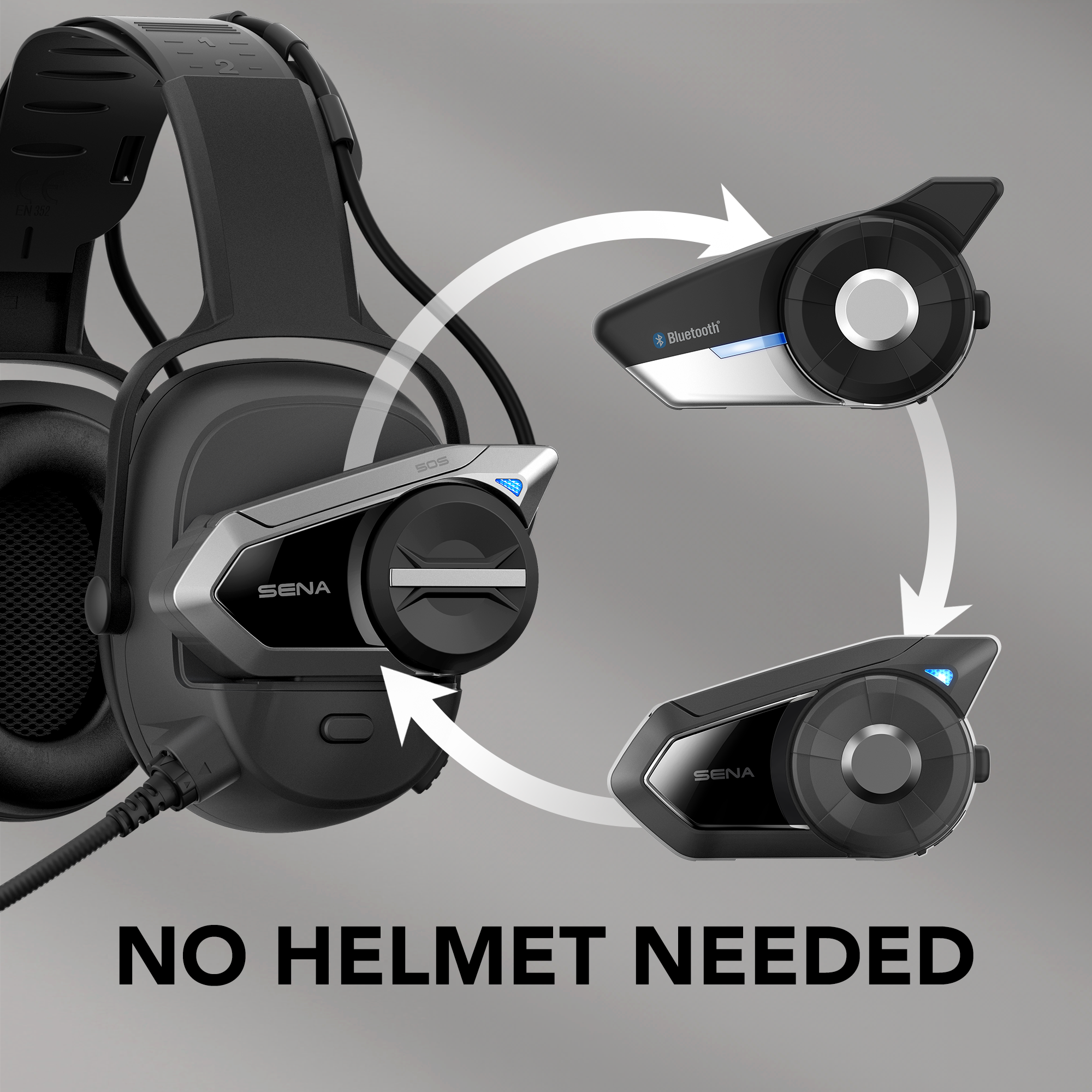 Sena Earmuff Cradle – Gehörschutz mit Intercom-Anschluss