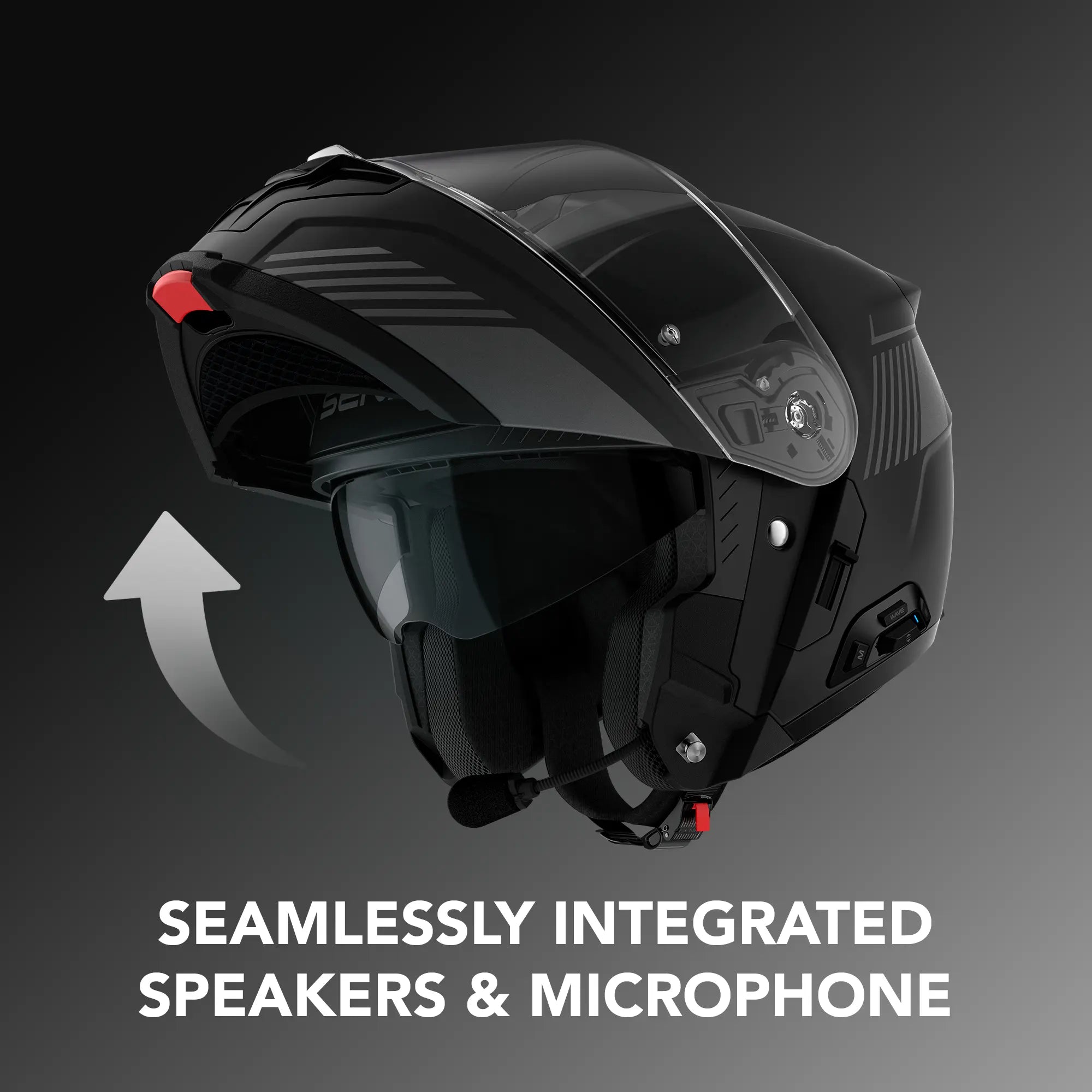 Sena Specter – Premium-Klapphelm mit Mesh 3.0, Harman Kardon 2. Gen & LED-Bremslicht