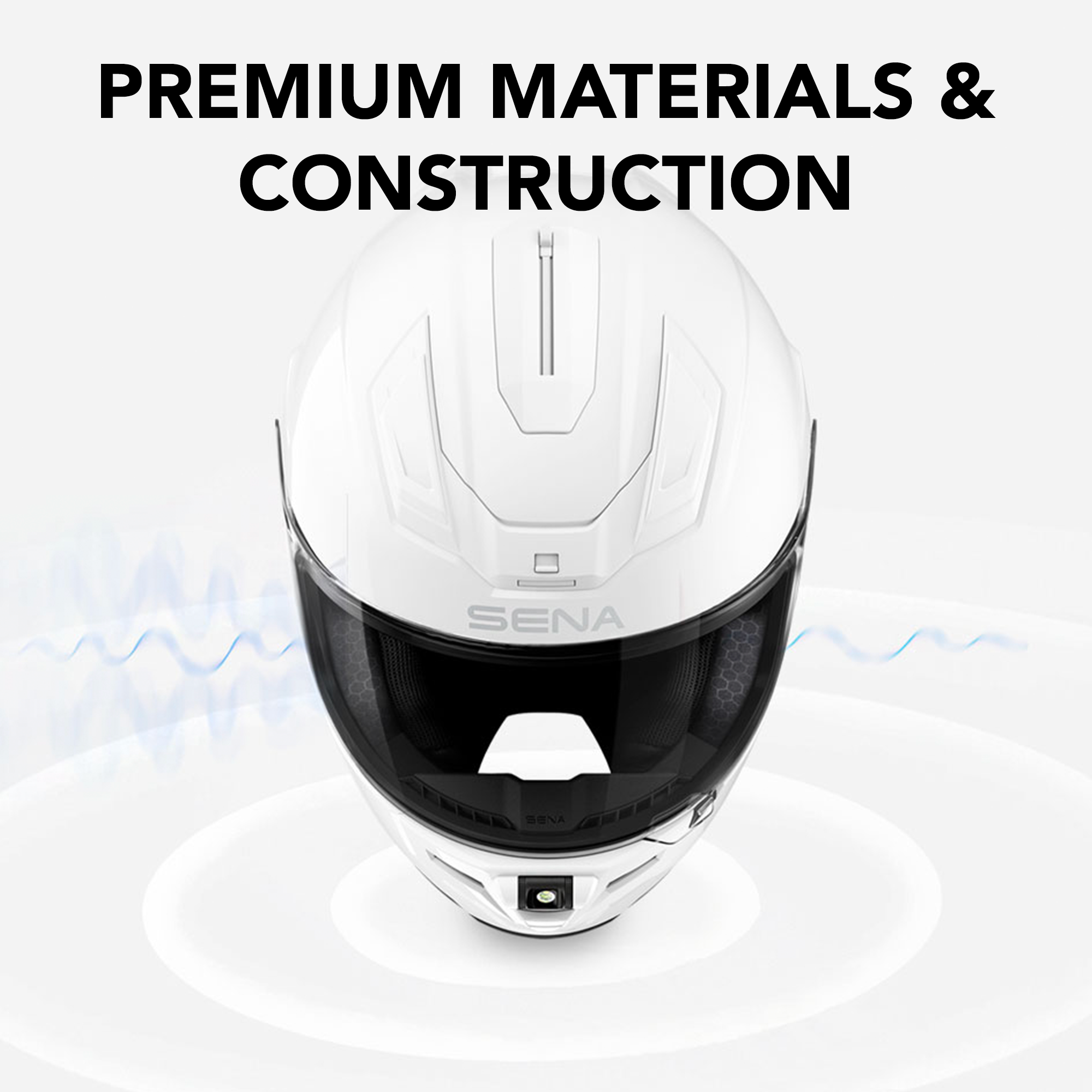 Sena Phantom XB – Smart-Integralhelm mit Extreme Bass, Mesh 3.0 & Wave Intercom