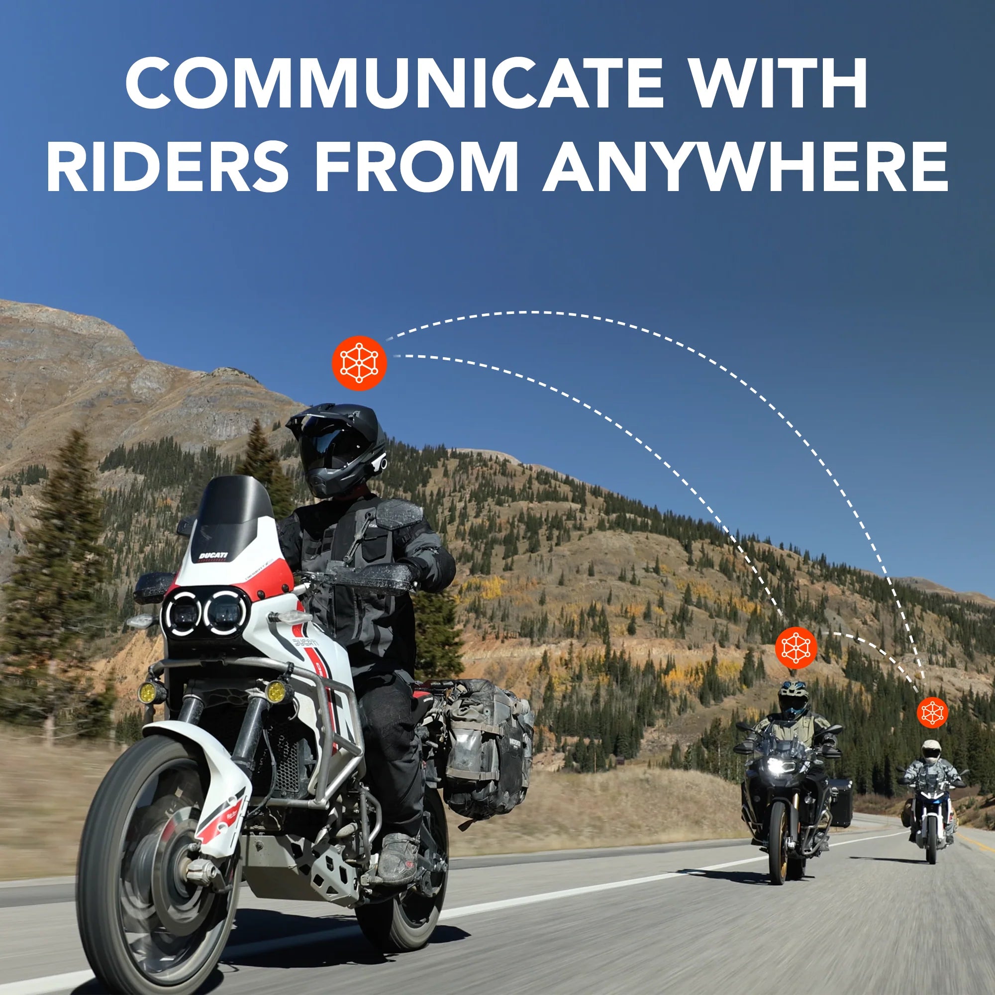 Sena 60S – Flaggschiff Motorrad Mesh 3.0 Intercom mit Wave Intercom & Harman Kardon