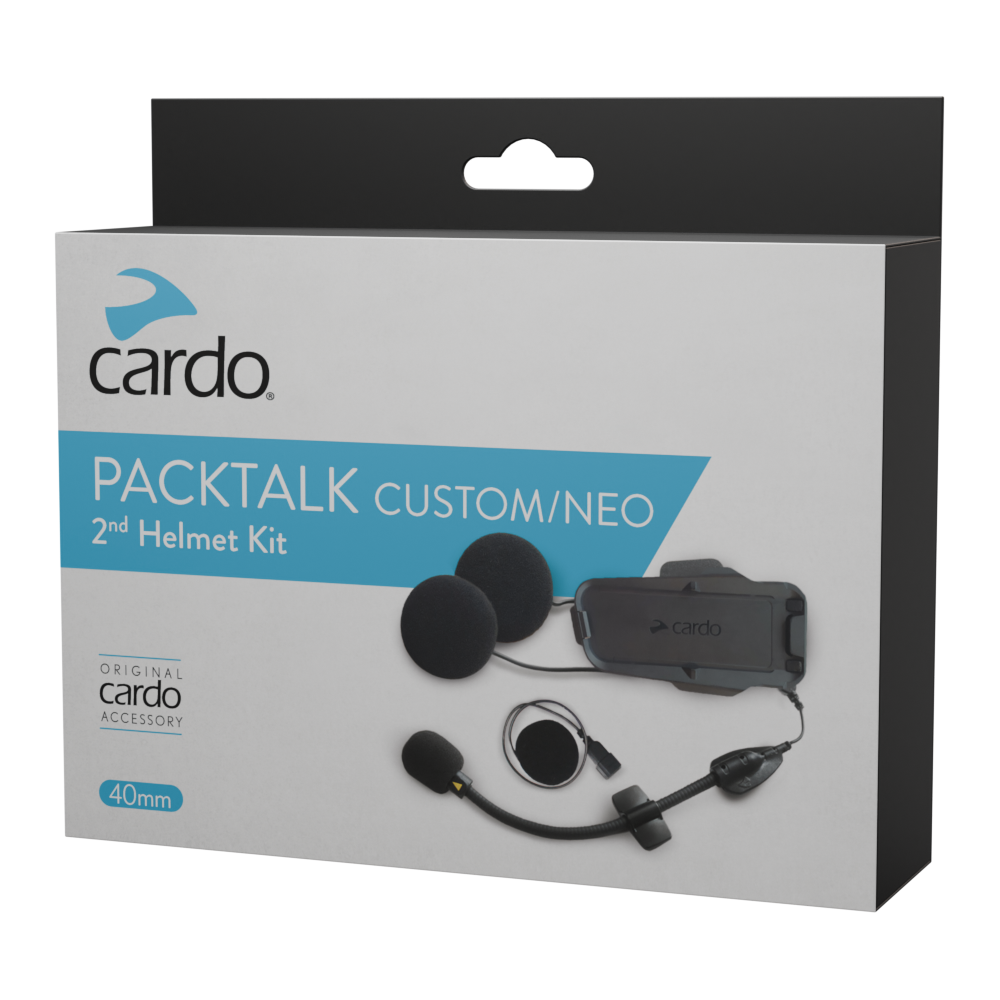 Cardo Packtalk Neo/Custom 2nd Helmet Kit – Zweites Helm-Set