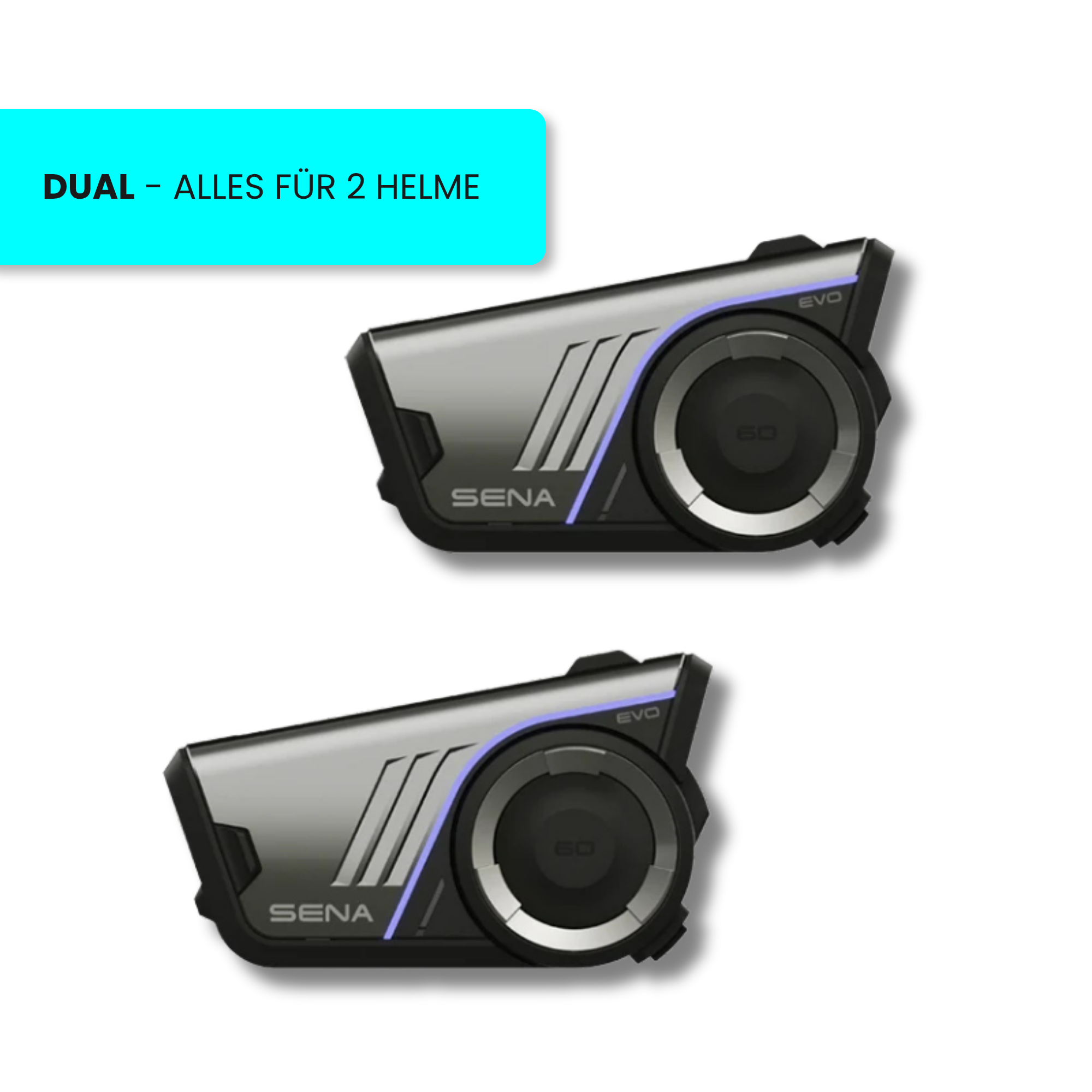 Sena 60S – Flaggschiff Motorrad Mesh 3.0 Intercom mit Wave Intercom & Harman Kardon