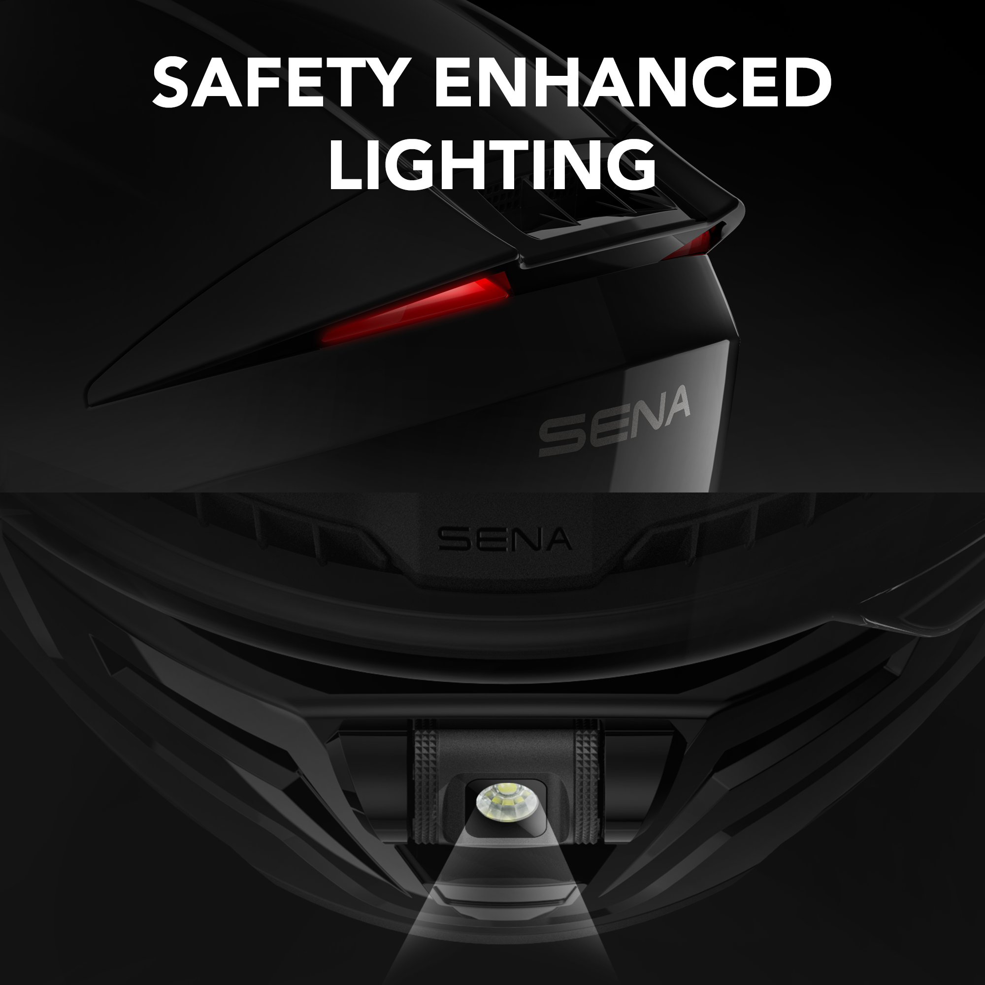 Sena Phantom XB – Smart-Integralhelm mit Extreme Bass, Mesh 3.0 & Wave Intercom